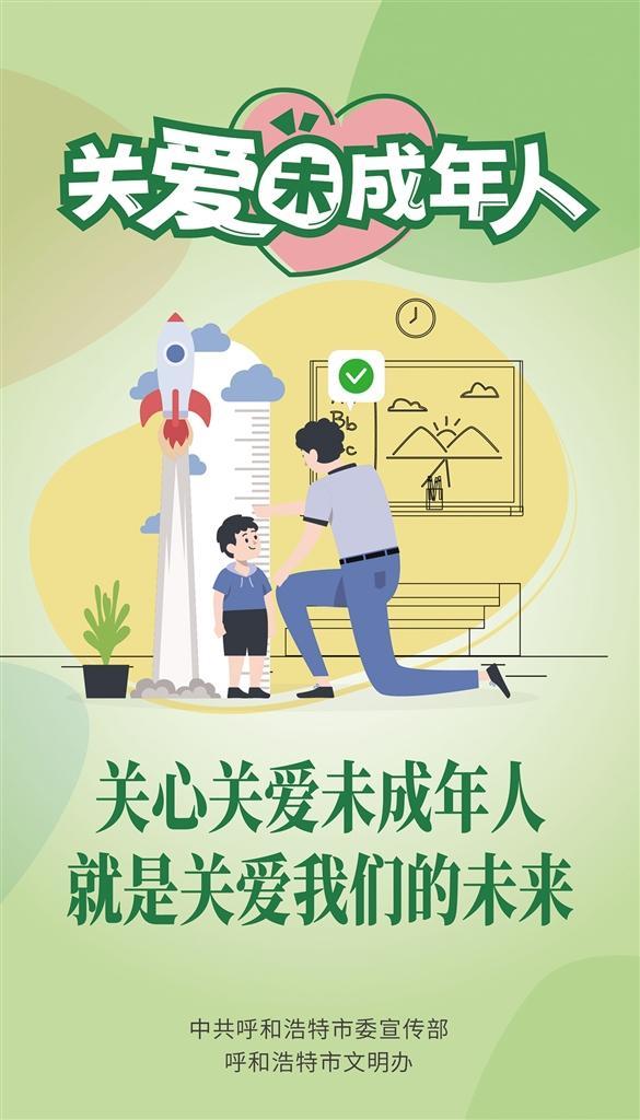 關心關愛未成年人就是關愛我們的未來